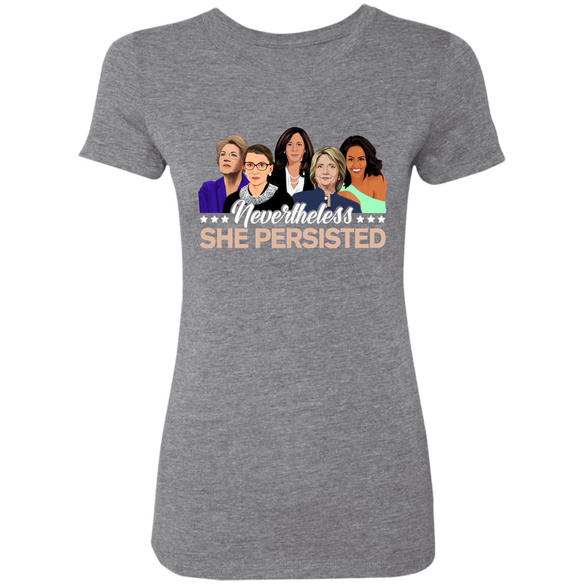 Nevertheless She Persisted, Premium Heather, Premium Ladies T-Shirt Nevertheless She Persisted, Premium Heather, Premium Ladies T-Shirt