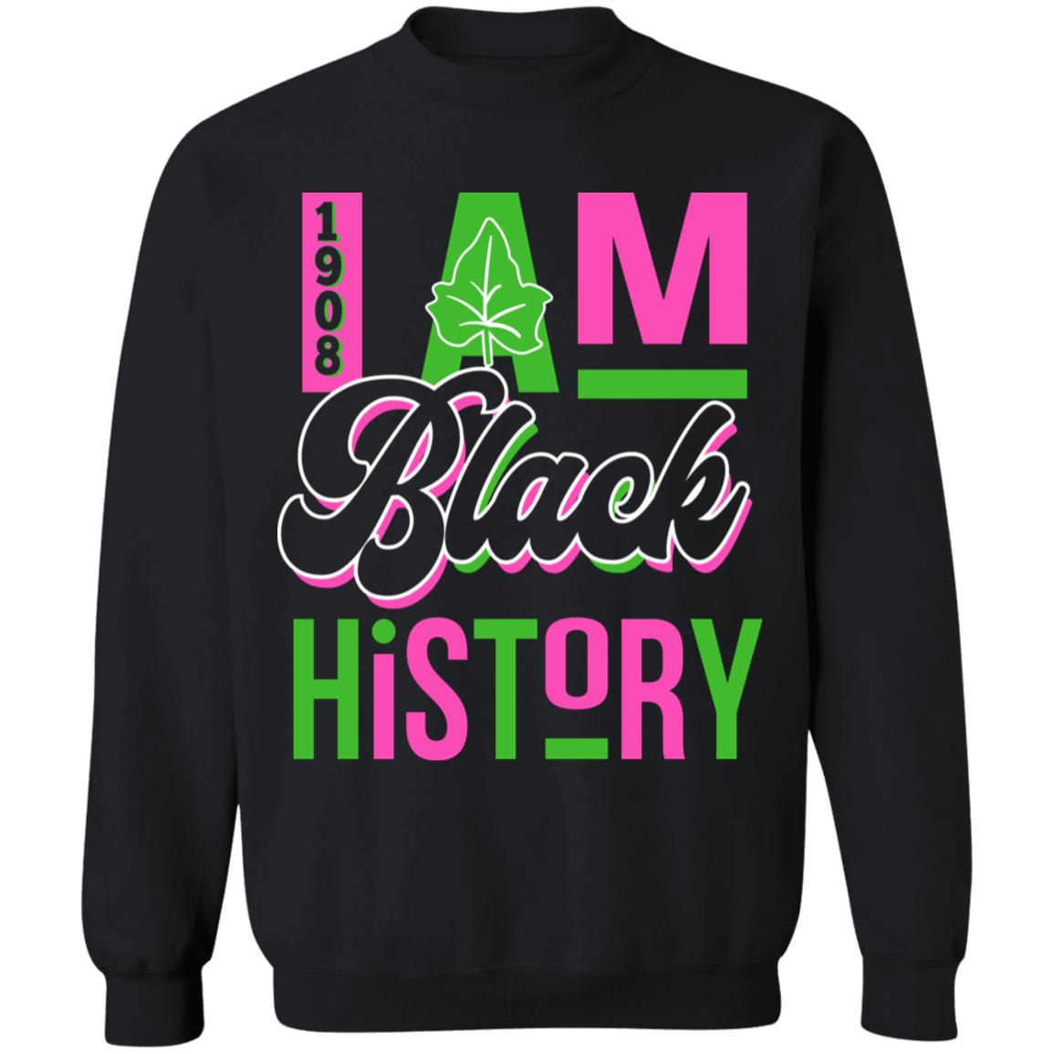 I Am Black Hoodie, Black, Sweatshirt