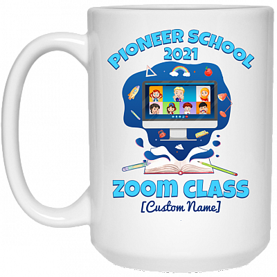 15 oz. White Mug
