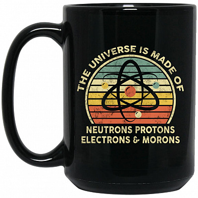 15 oz. Black Mug