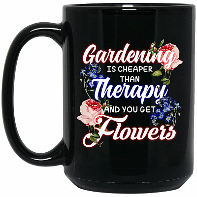 15 oz. Black Mug