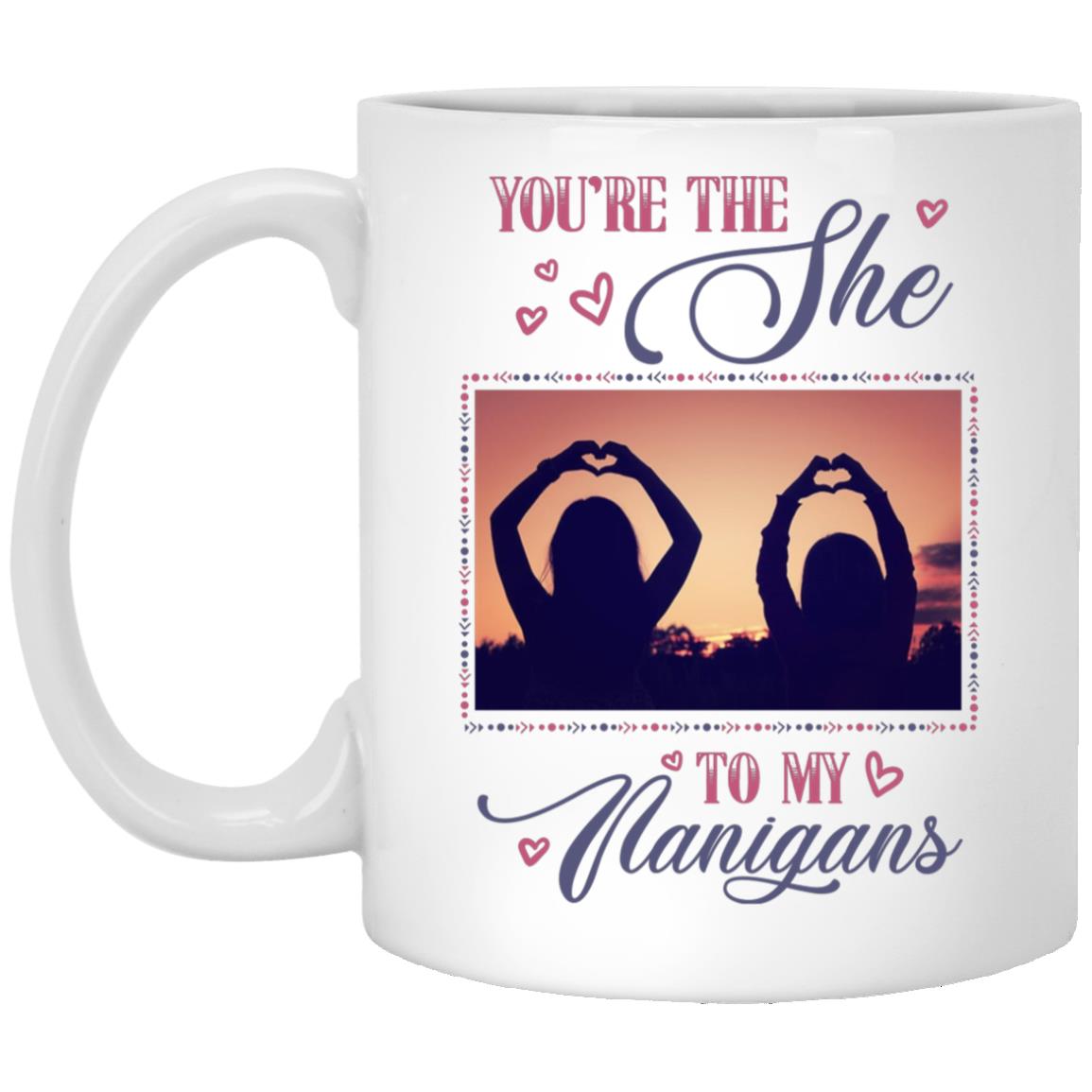 Personalized Photo Mug, White, 11 oz. White Mug