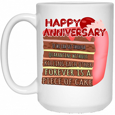 15 oz. White Mug