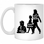 Rosa Sat Mug, White, 11 oz. White Mug