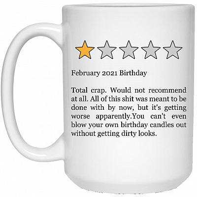 15 oz. White Mug