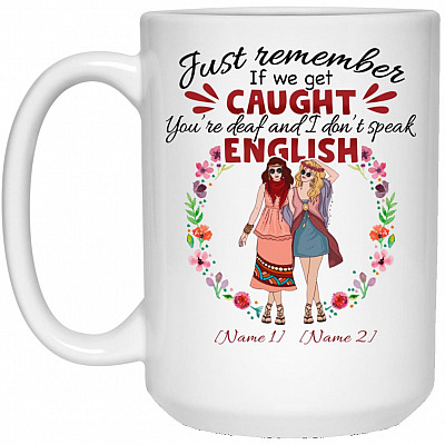 15 oz. White Mug