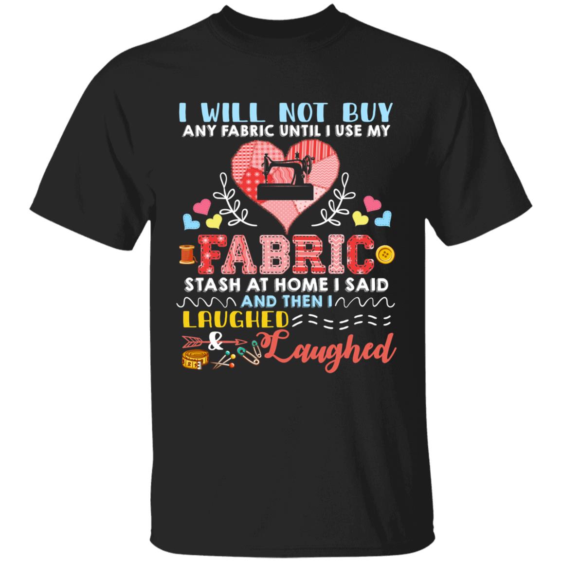 G500 5.3 oz. T-Shirt, Black, Unisex T-Shirt