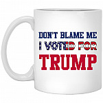 Blame Mug, White, 11 oz. White Mug