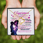 2NH. Supermom (6) Forever Love Necklace (Gold)