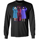 G240 LS Ultra Cotton T-Shirt, Black, Long Sleeve
