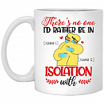 Personalized There's, White, 11 oz. White Mug Personalized There's, White, 11 oz. White Mug