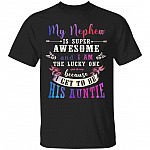Nephew Shirt, Black, Unisex T-Shirt