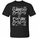 besties 4, Black, Unisex T-Shirt