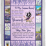 Personalized to My Daughter I Love You Forever and Always Fleece Blanket - Sherpa Blanket - Woven Blanket, White, Cozy Plush Fleece Blanket - 50x60
