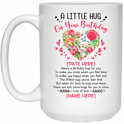 15 oz. White Mug