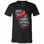 Amanda Gorman T shirt V neck, Black, V-Neck T-Shirt