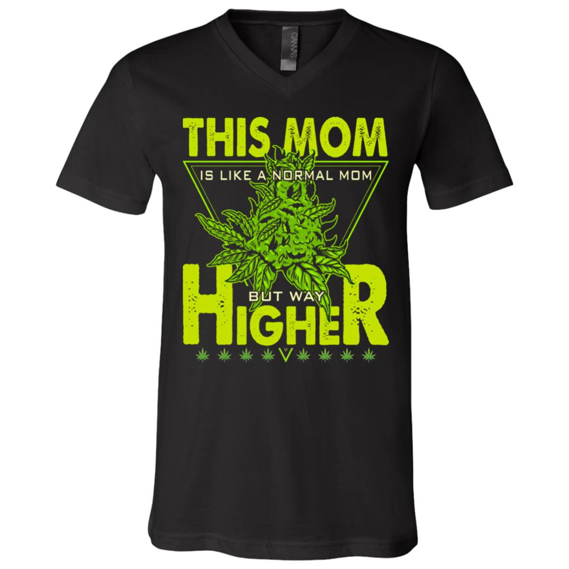 Mom Shirt, Black, V-Neck T-Shirt Mom Shirt, Black, V-Neck T-Shirt