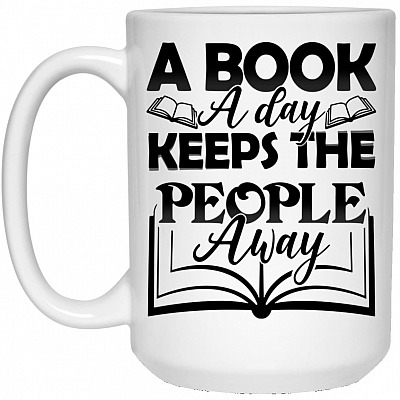 15 oz. White Mug