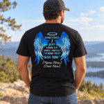 Personalized Sometimes I Just Look Up Smile And Say I Know That Was You Memorial Print Back Only T-shirt - Thumbnail Image 5