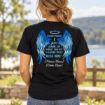 Personalized Sometimes I Just Look Up Smile And Say I Know That Was You Memorial Print Back Only T-shirt - Thumbnail Image 6