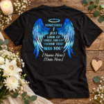 Personalized Sometimes I Just Look Up Smile And Say I Know That Was You Memorial Print Back Only T-shirt - Thumbnail Image 7
