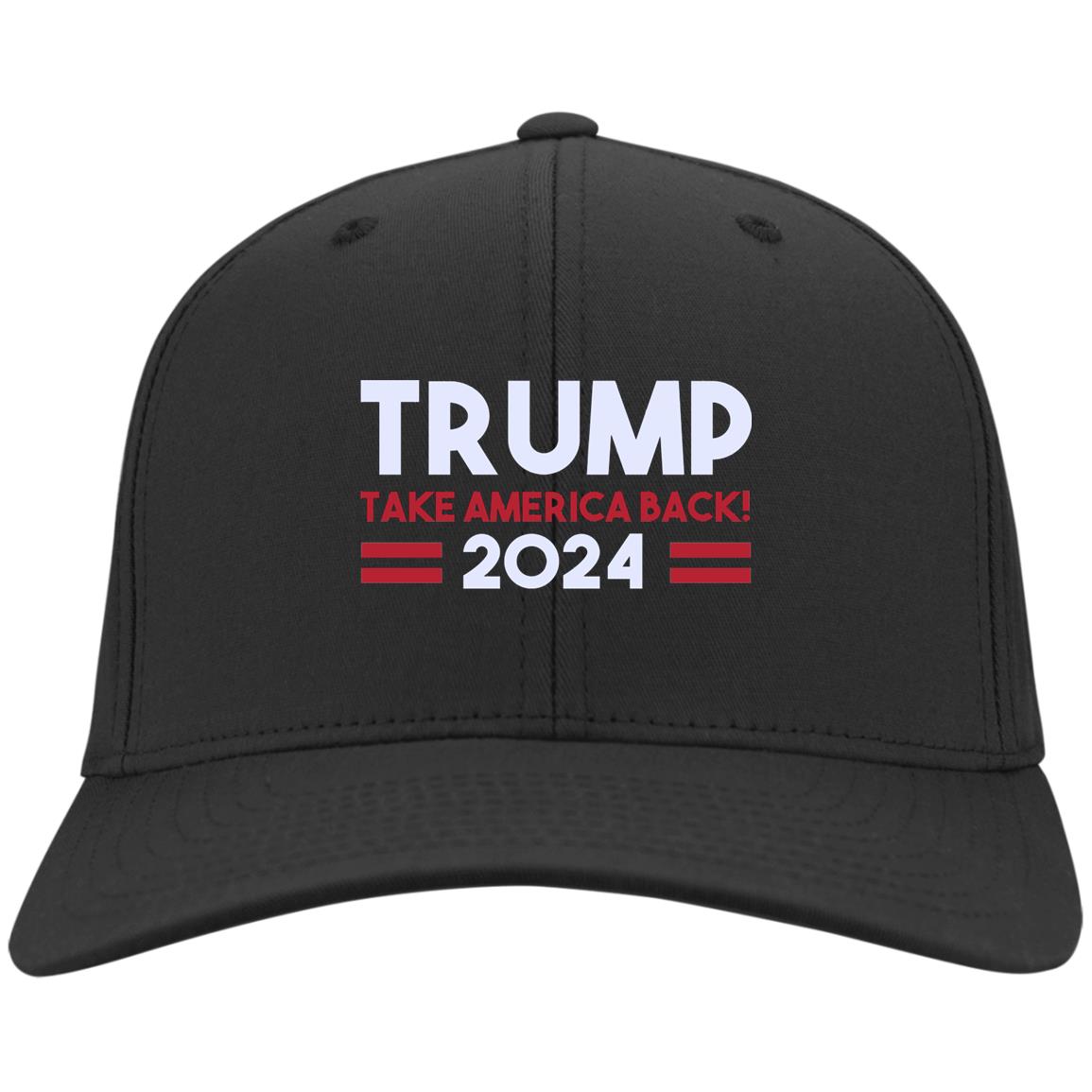 Trump Take America Back, Black, Twill Cap