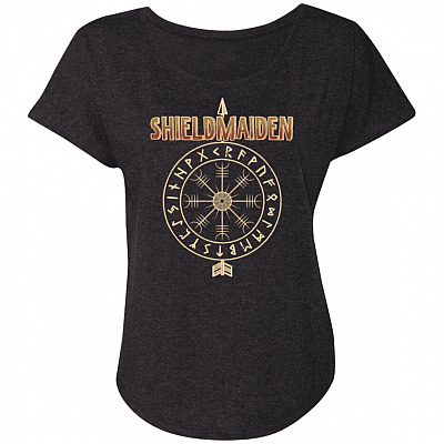 Ladies Triblend Dolman Sleeve