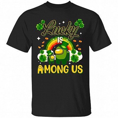 Lucky Shirt, Black, Unisex T-Shirt