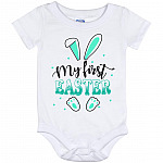 Easter BABYONESIE, White, Baby Onesie - 12 Month