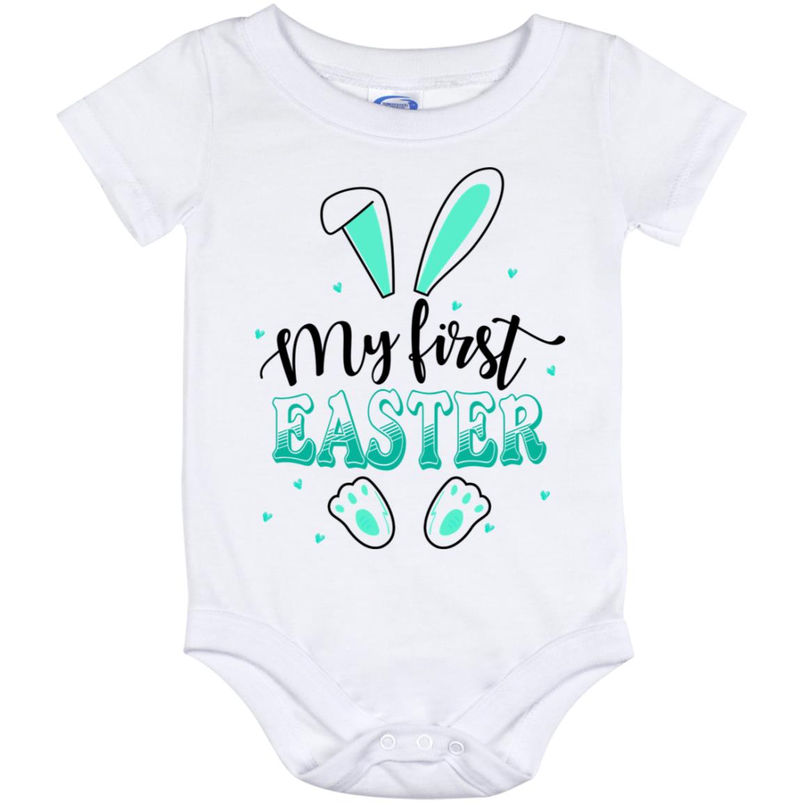 Easter BABYONESIE, White, Baby Onesie - 12 Month
