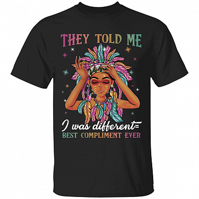 cherokee tee, Black, Unisex T-Shirt