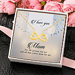 7KNG. all you done(4) Infinity Heart Necklace (Gold) 4
