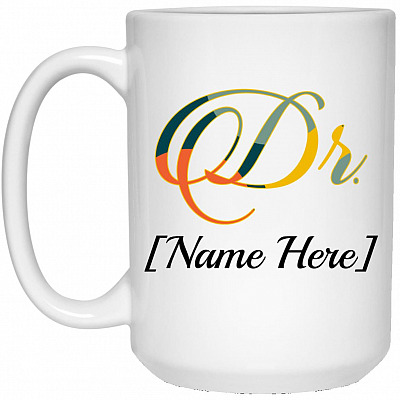 15 oz. White Mug