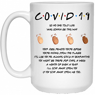15 oz. White Mug