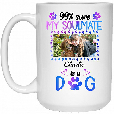 15 oz. White Mug