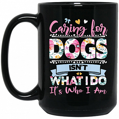 15 oz. Black Mug