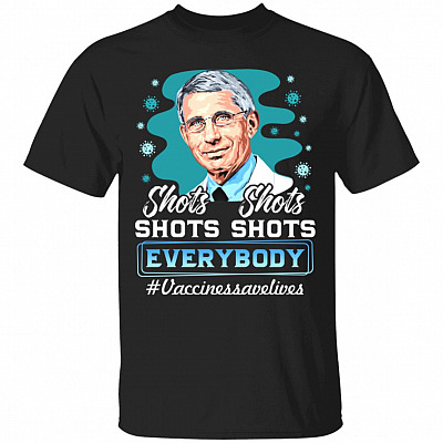 Fauci Tee, Black, Unisex T-Shirt