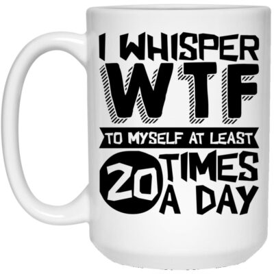 15 oz. White Mug