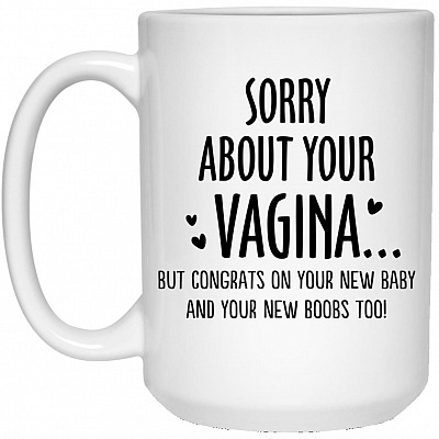 15 oz. White Mug