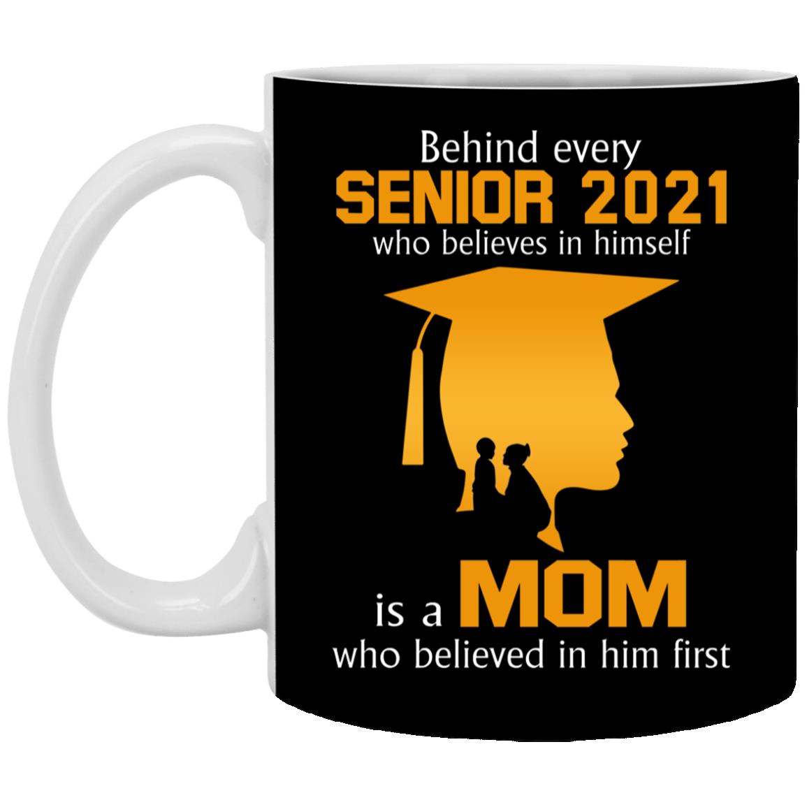Mom Mug, Black, 11 oz. White Mug Mom Mug, Black, 11 oz. White Mug