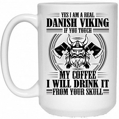 15 oz. White Mug
