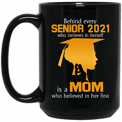 15 oz. Black Mug