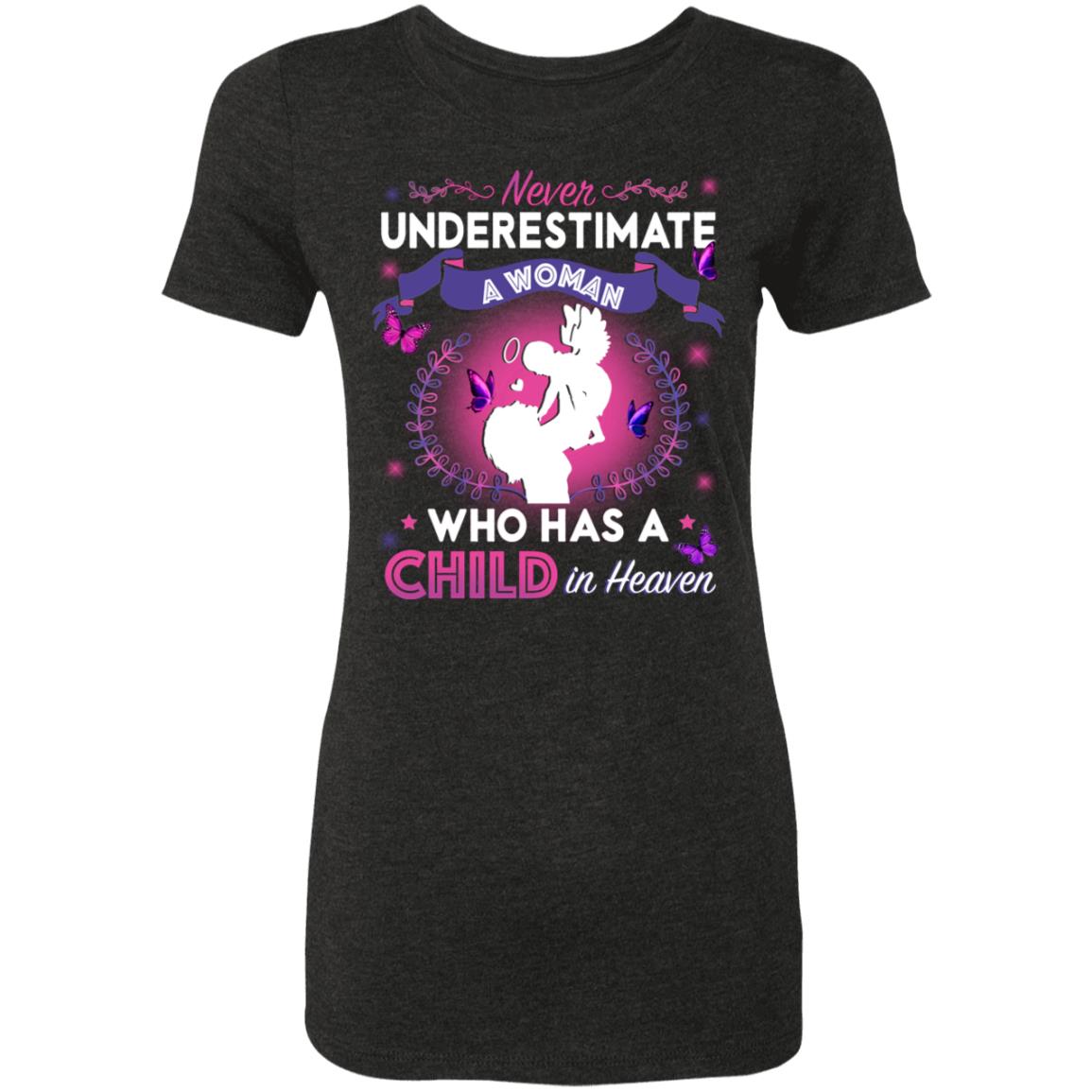 Never Underestimate A Woman, Vintage Black, Premium Ladies T-Shirt