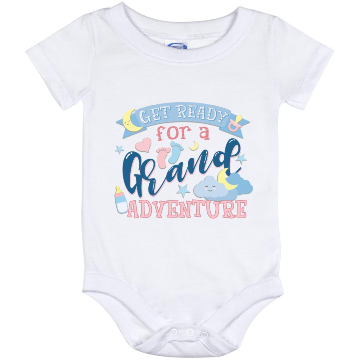 grand baby, White, Baby Onesie - 12 Month