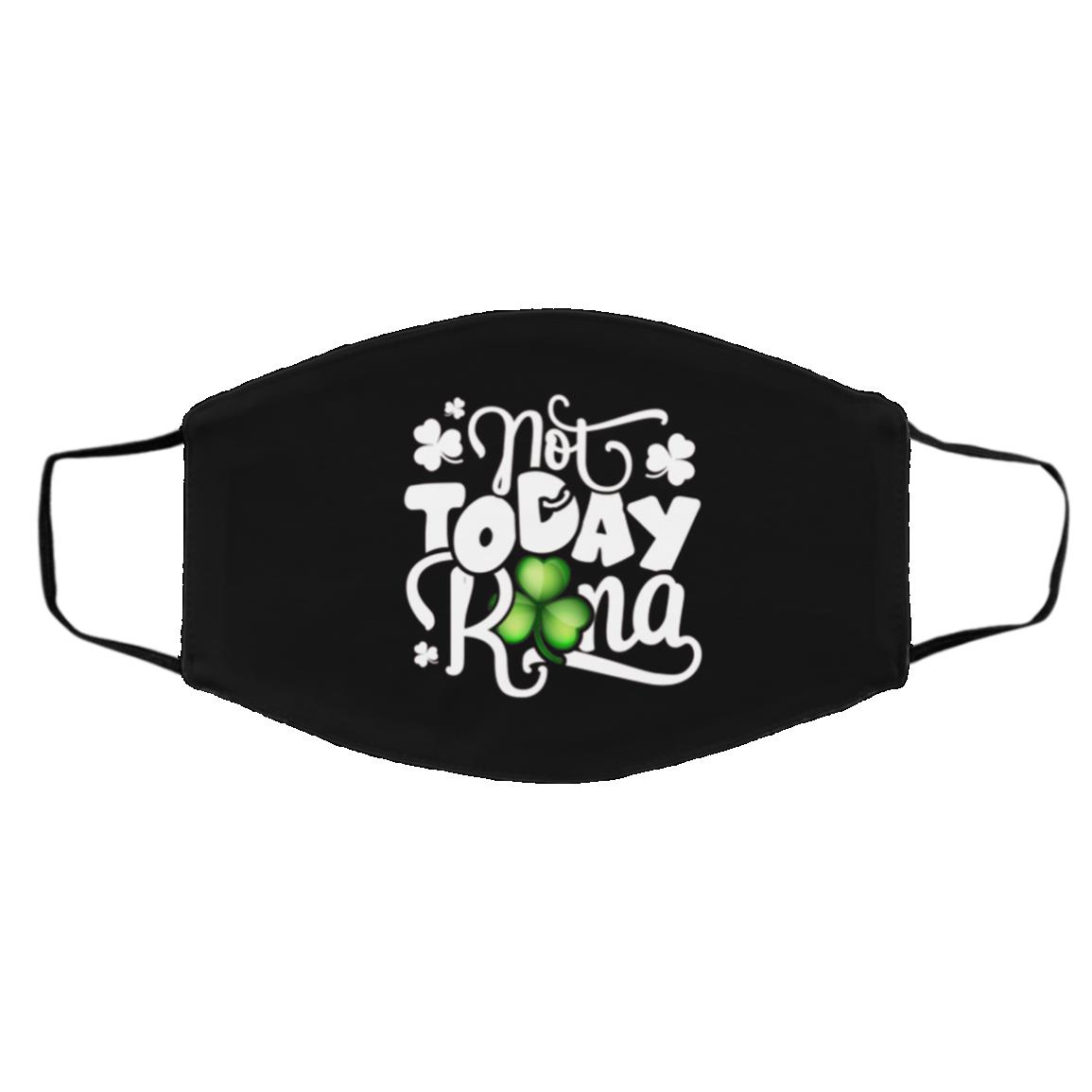 Rona Mask, Black, Cloth Face Cover – Medium/Large