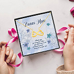 11Th. Loving Me As Your Own card (4) Infinity Heart Necklace (Gold) 5