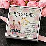 5KNG. Ride Die (4) Forever Love Necklace (Gold) 4