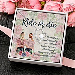5KNG. Ride Die (4) Forever Love Necklace (Silver) 4