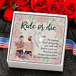 5KNG. Ride Die (4) Forever Love Necklace (Silver) 6