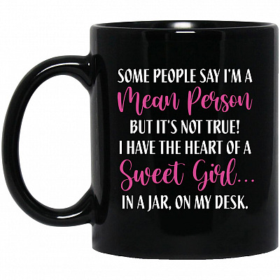 11 oz. Black Mug